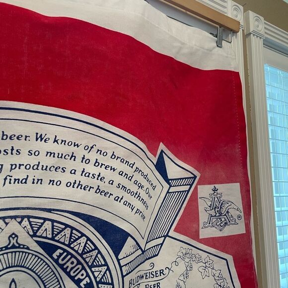 Anheuser Busch Budweiser BIG Flag Banner - Picture 10 of 16